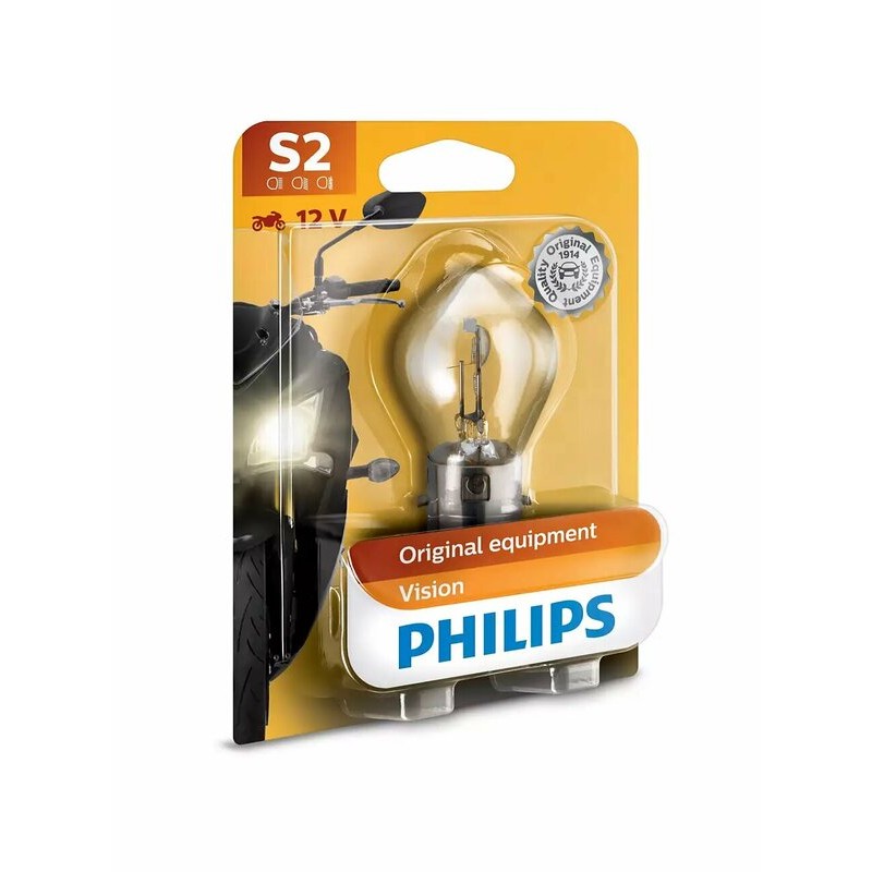 Lámpara PHILIPS S2 Vision Moto 12V / 35 / 35W - 1 ud