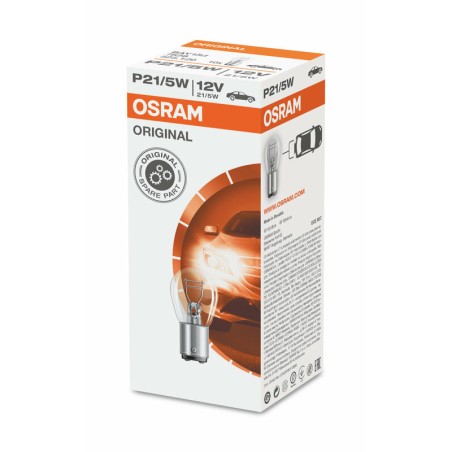 Lámpara OSRAM 7528 - P21 / 5W 12V 21 / 5W - 10 uds