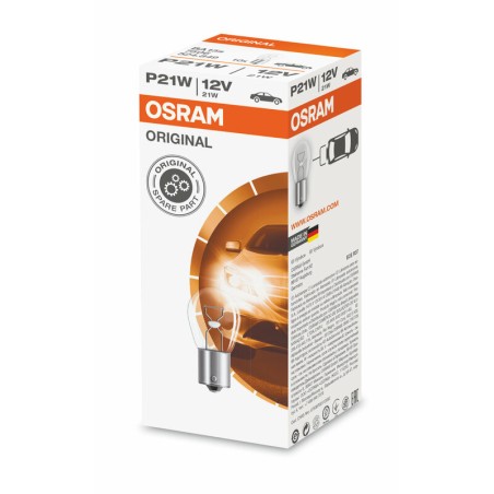 Lámpara OSRAM 7506 - P21W 12V 21W - 10 uds