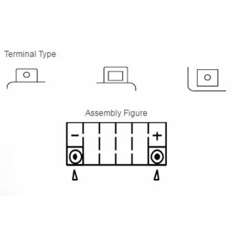 Batería YUASA YTX20L-BS Combipack (con electrolito)