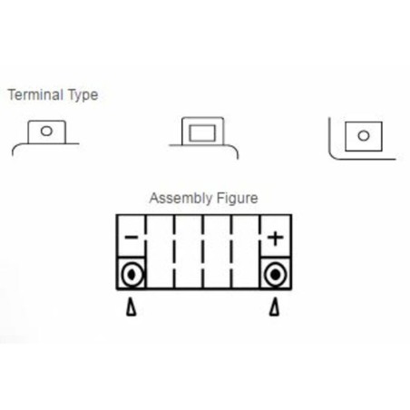 Batería YUASA YTX20L-BS Combipack (con electrolito)