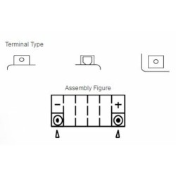 Batería YUASA YTZ5S Combipack (con electrolito) 2