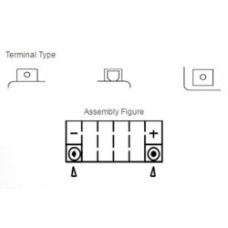 Batería YUASA YIX30L Combipack (con electrolito) 2