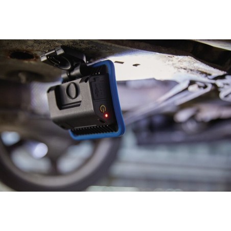 Mini reflector LED/COB DRAPER recargable y banco de energía con base magnética y gancho 10 W