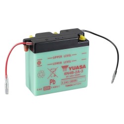 Batería YUASA 6N4B-2A-3 Dry charged (sin electrolito)