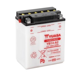 Batería YUASA YB14-A2 Combipack (con electrolito)