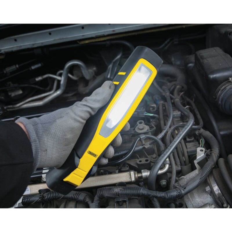 Lámpara de inspección recargable LED COB/SMD DRAPER 10 W