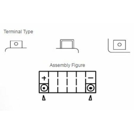 Yuasa battery YTZ14S Wet Charged (cargada y activada)