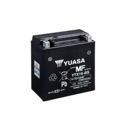 Batería YUASA YTX16-BS Combipack (con electrolito)