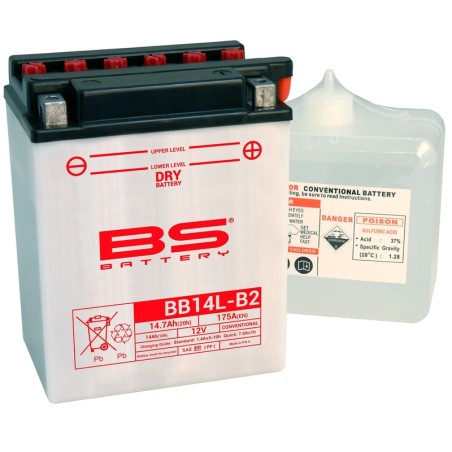 Batería BS BATTERY BB14L-B2 (Fresh Pack)
