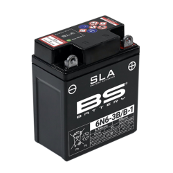 Batería BS BATTERY SLA sin mantenimiento activada de fábrica - 6N6-3B/B-1