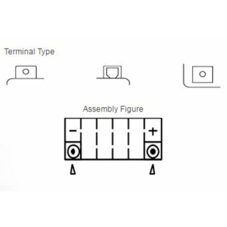 Yuasa battery YTZ8V Wet charged (cargada y activada)