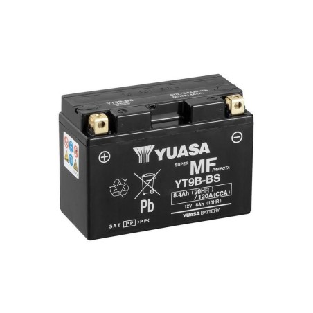 Batería YUASA YT9B-BS Combipack (con electrolito)