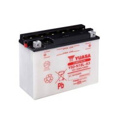 Batería YUASA Y50-N18L-A3 Dry charged (sin electrolito)