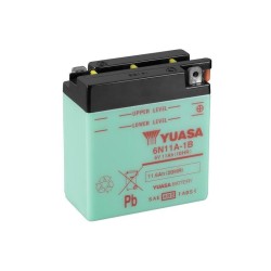 Batería YUASA 6N11A-1B Dry charged (sin electrolito)