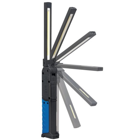 Lámpara de inspección LED COB/SMD DRAPER plegable e inalámbrica - 8W/800 Lúmenes