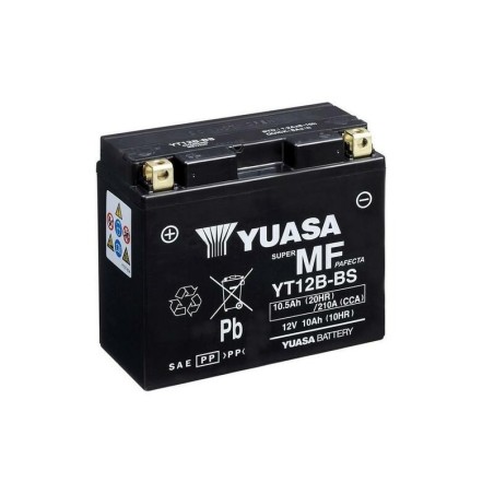 Batería YUASA YT12B-BS Combipack (con electrolito)
