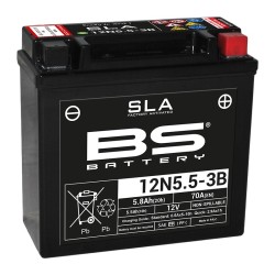 Batería BS BATTERY SLA 12N5.5-3B (FA)