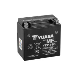 Batería YUASA YTX14-BS Combipack (con electrolito)