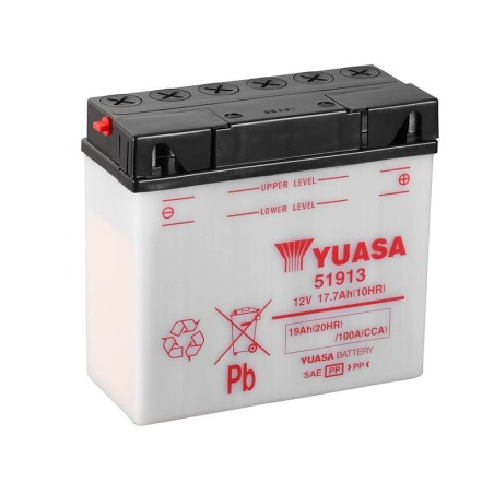 Batería YUASA 51913 Combipack (con electrolito)