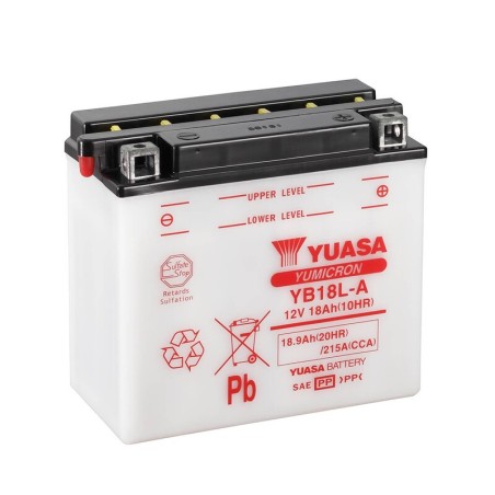 Batería YUASA YB18L-A Combipack (con electrolito)