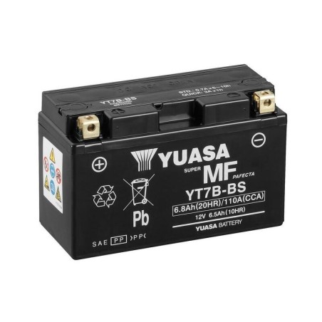 Batería YUASA YT7B-BS Combipack (con electrolito)