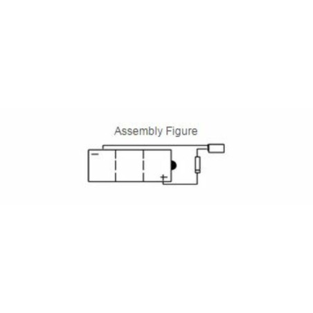 Batería YUASA 6N4C-1B Dry charged (sin electrolito)