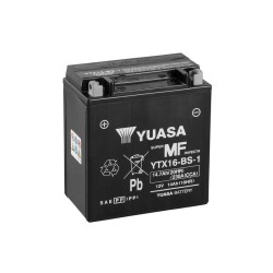Batería YUASA YTX16-BS-1 Combipack (con electrolito)