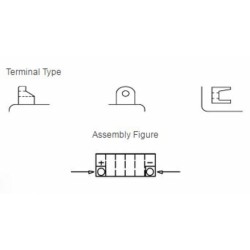 Batería YUASA YTX16-BS-1 Combipack (con electrolito) 2