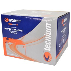 Batería TECNIUM BTX7A-BS sin mantenimiento con pack de electrolito 2