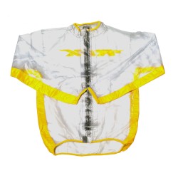 Chaqueta impermeable RFX Sport (transparente/amarillo), talla adulto XL