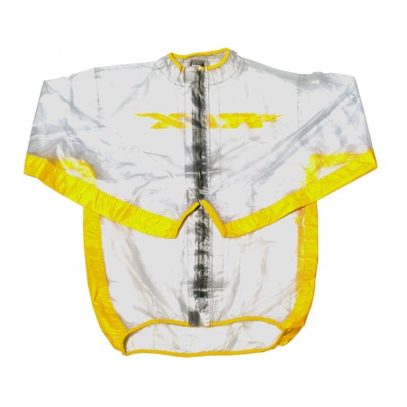 Chaqueta impermeable RFX Sport (transparente/amarillo), talla adulto L