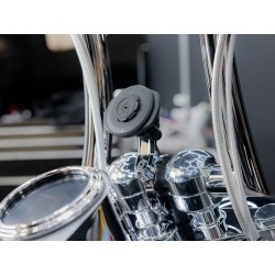 Soporte de smartphone para manillar QUAD LOCK Pro Chrome - Largo para manillares FATBAR / Special CUSTOM 2