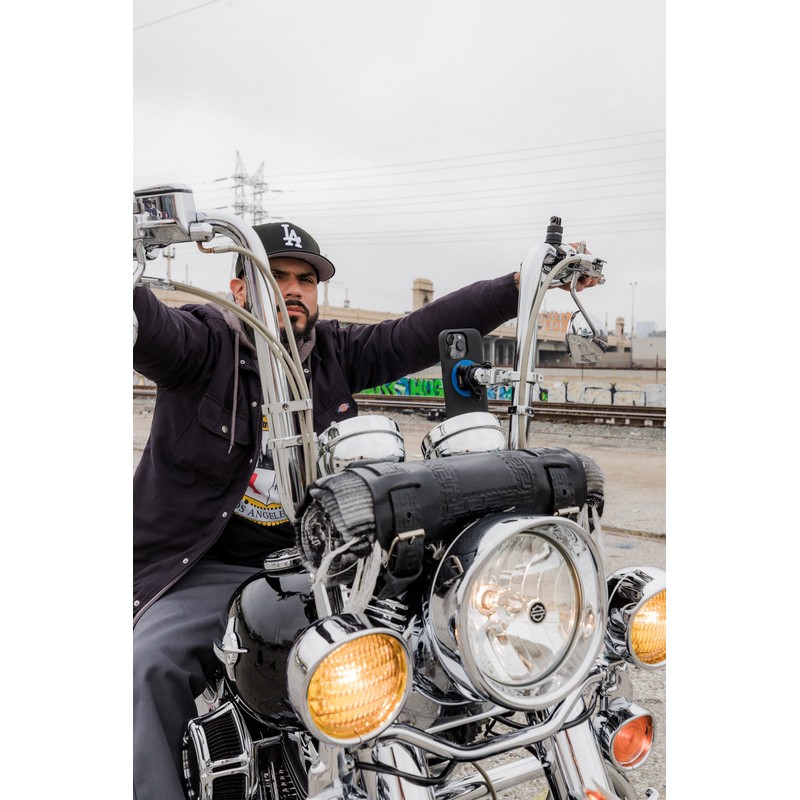 Soporte de smartphone para manillar QUAD LOCK Pro Chrome