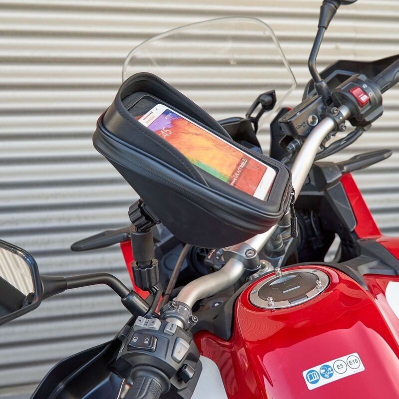 Soporte para smartphone con bolsillo SHAD