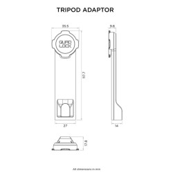 Adaptador de trípode QUAD LOCK 2