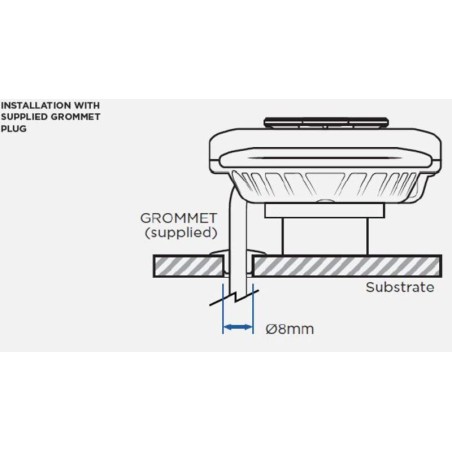 Cabezal de carga inalámbrica QUAD LOCK Waterproof V2