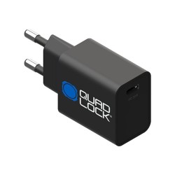 Adaptador de corriente QUAD LOCK 30W tipo C USB estándar UE