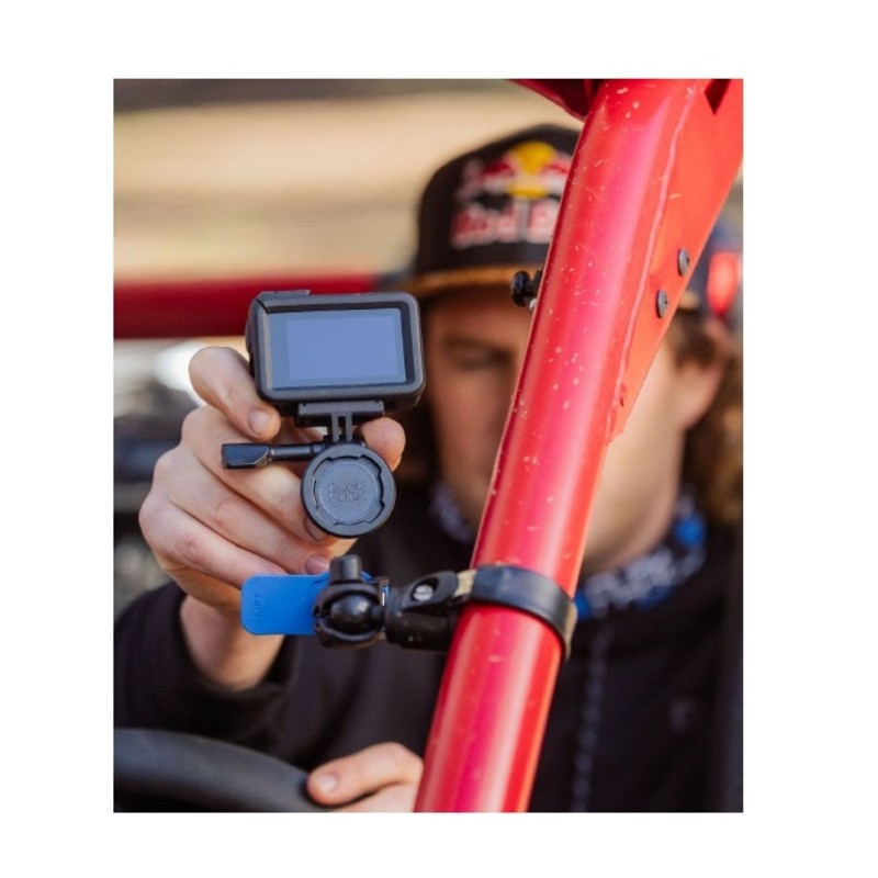 Soporte de abrazadera QUAD LOCK 360 para barras y jaulas de seguridad Ø32-60mmØ