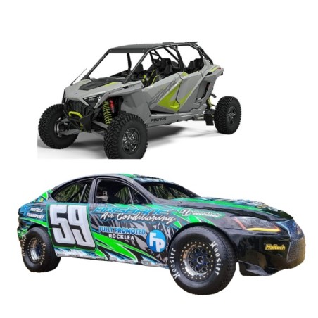 Soporte de abrazadera QUAD LOCK 360 para barras y jaulas de seguridad Ø32-60mmØ