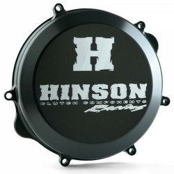 Tapa de embrague HINSON, aluminio, negro, para Yamaha YZ250F
