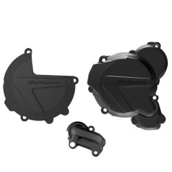 Protector tapa de embrague, encendido y bomba de agua POLISPORT - KTM 250 / 300 EXC / XC-W (17-22)