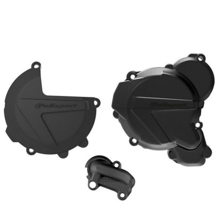 Protector tapa de embrague, encendido y bomba de agua POLISPORT - KTM 250 / 300 EXC / XC-W (17-22)