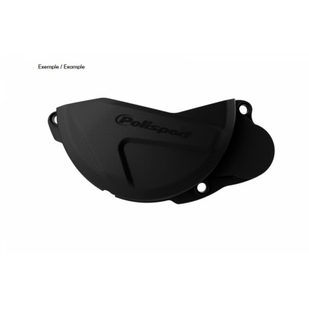 Protector tapa de embrague Polisport Honda negro 8462800001