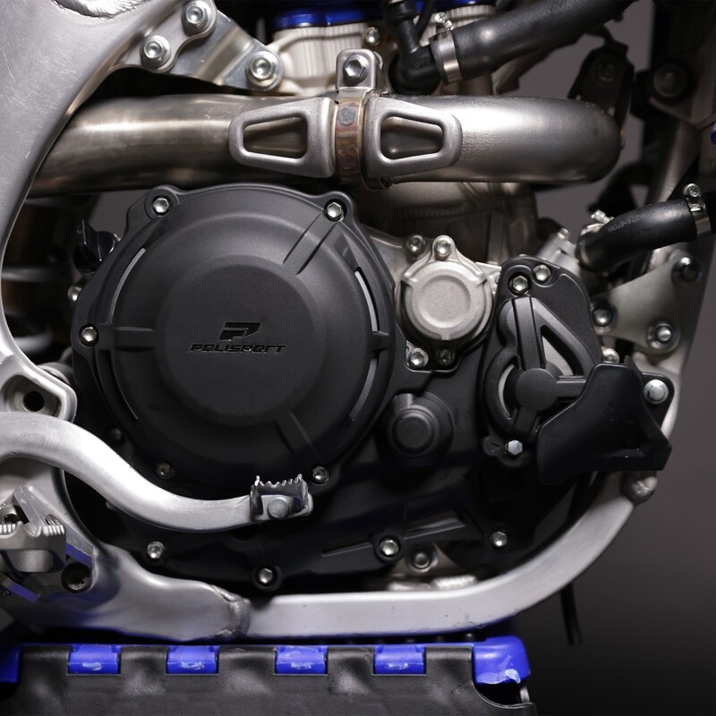 Protector tapa de embrague, encendido y bomba de agua POLISPORT Extreme - Negro