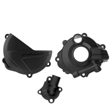 Protector tapa de embrague, encendido y bomba de agua POLISPORT - Honda CRF 250 R (18-22)