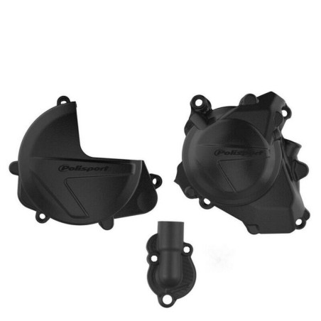 Protector tapa de embrague, encendido y bomba de agua POLISPORT - Honda CRF 450 R (17-22)