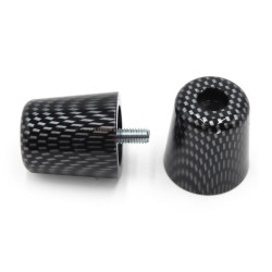 Juego contrapesos manillar V PARTS aluminio Piaggio carbono