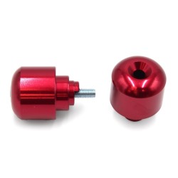 Juego contrapesos manillar V PARTS aluminio HONDA rojo