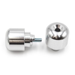 Juego contrapesos manillar V PARTS aluminio HONDA plata